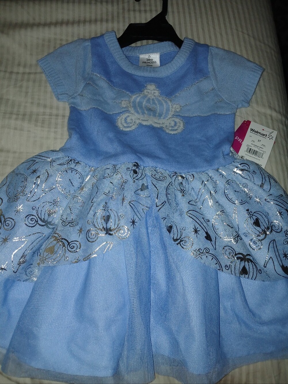Disney Princess Toddler Girl Cinderella Cosplay Dress